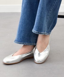 【INTER-CHAUSSURES】ラウンドトウサケットバレエシューズ(I51507)