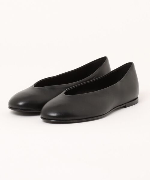 inter-chaussures(インターショシュール)の「【INTER-CHAUSSURES】ラウンドトウサケットバレエシューズ(I51507)(バレエシューズ・レディース・シルバー/ブラック/オレンジ/ゴールド・35/36/37/38/39)」の9枚目の写真