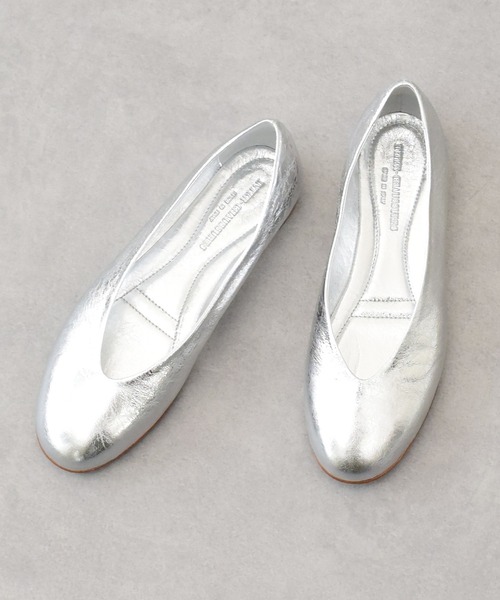 inter-chaussures(インターショシュール)の「【INTER-CHAUSSURES】ラウンドトウサケットバレエシューズ(I51507)(バレエシューズ・レディース・シルバー/ブラック/オレンジ/ゴールド・35/36/37/38/39)」の14枚目の写真