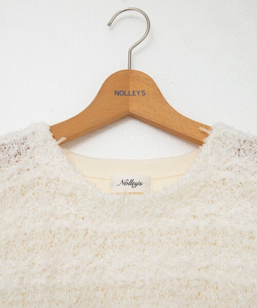 NOLLEY’S(ノーリーズ)の「《手洗い可能》ツイード&リボンベスト(ベスト・レディース・ブラック/オフホワイト・38)」の18枚目の写真