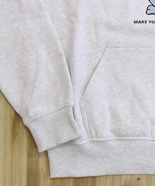 NERDY（ノルディ）の「NERDY タートルバディプルオーバーフーディ TURTLE BUDDY PULLOVER HOODIE（パーカー・メンズ・ホワイト/ピンク・S/M）」の7枚目の写真