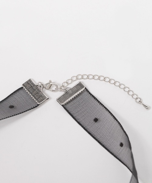 FOREVER 21（フォーエバー トゥエンティーワン）の「シアードットチョーカー（チョーカー・レディース・ブラック・FREE）」の2枚目の写真