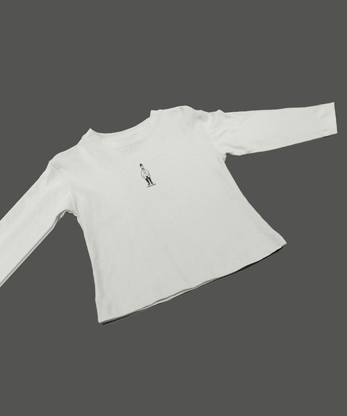 aimoha(アイモハ)の「【aimoha-KIDS-】キッズデザイン長袖Tシャツ(Tシャツ/カットソー・キッズ・ブラック系その他/グレー/ブラウン系その他2/イエロー系その他4/ホワイト系その他5/ブラック系その他2/ブラウン系その他/ブラウン系その他5/グレー系その他3/グレー系その他4/グレー系その他5/グリーン系その他/グリーン系その他3/イエロー/ホワイト/ホワイト系その他3/ブラック系その他4/グリーン/イエロー系その他3/ピンク・100/110/120/130/140)」の3枚目の写真