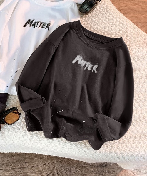 aimoha(アイモハ)の「【aimoha-KIDS-】キッズデザイン長袖Tシャツ(Tシャツ/カットソー・キッズ・ブラック系その他/グレー/ブラウン系その他2/イエロー系その他4/ホワイト系その他5/ブラック系その他2/ブラウン系その他/ブラウン系その他5/グレー系その他3/グレー系その他4/グレー系その他5/グリーン系その他/グリーン系その他3/イエロー/ホワイト/ホワイト系その他3/ブラック系その他4/グリーン/イエロー系その他3/ピンク・100/110/120/130/140)」の11枚目の写真