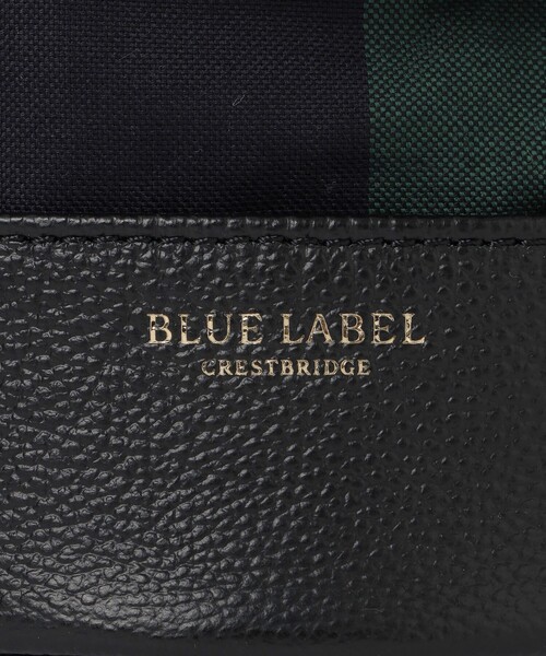 BLUE LABEL CRESTBRIDGE(ブルーレーベルクレストブリッジ)の「レザーメッシュバケツミニショルダー(ショルダーバッグ・レディース・ブラック/グリーン/オフホワイト・FREE)」の9枚目の写真