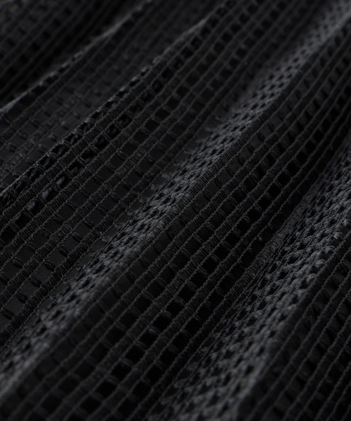 Honeys（ハニーズ）の「メッシュプリーツスカート（スカート・レディース・アイボリー/ブラック/ブルーグリーン・L/LL/M/S）」の15枚目の写真