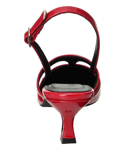 Te chichi（テチチ）の「ポインテッドTストラップミュール《2025spring catalog item》（パンプス・レディース・シルバー/ブラック/レッド・37/38）」の7枚目の写真