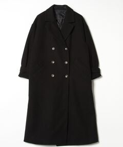 美品✨メゾンスペシャル ダブルクロスメルトンプライムオーバーダブルコート 黒 美品✨メゾンスペシャル ダブルクロスメルトンプライムオーバー