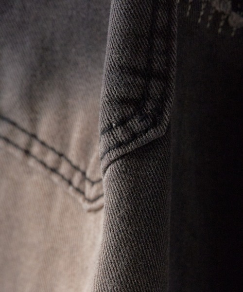 AO2(アオズ)の「Damage Half Loose Half Pants / ダメージ ハーフ ルーズ パンツ(デニムパンツ・レディース・ブラック・FREE)」の11枚目の写真