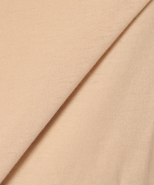 JOURNAL STANDARD（ジャーナルスタンダード）の「《追加3》クルーネックシアーロングTシャツ（Tシャツ/カットソー・レディース・ベージュ/ネイビー/ホワイト/ブラウン/ピンク・FREE）」の13枚目の写真