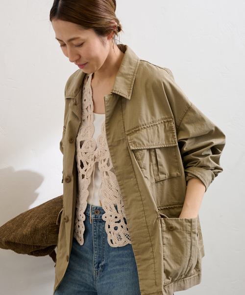 FRAMeWORK（フレームワーク）の「コットンレースエンブロイダリー