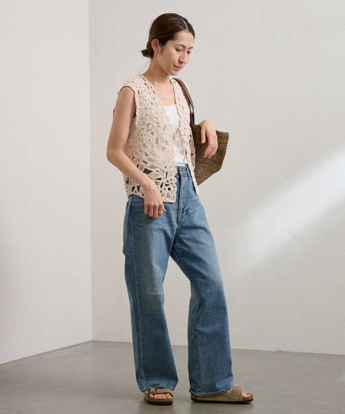 FRAMeWORK（フレームワーク）の「コットンレースエンブロイダリー