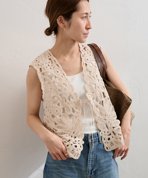 FRAMeWORK（フレームワーク）の「コットンレースエンブロイダリー