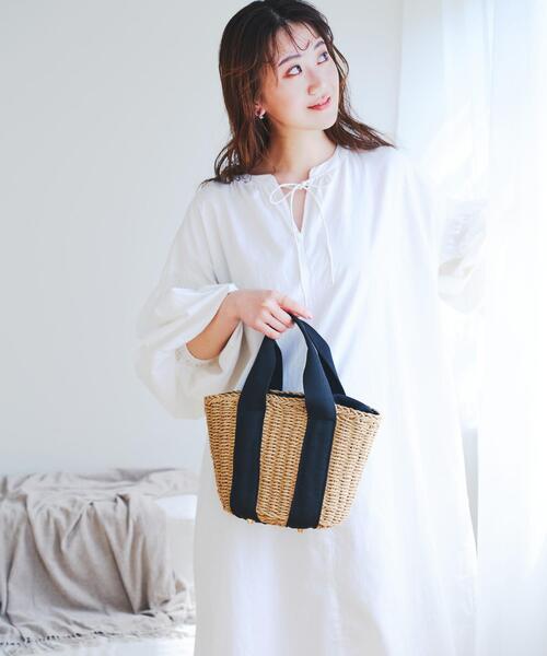 セール】ナチュラルカゴバッグ（ハンドバッグ）｜RODE SKO（ロデスコ
