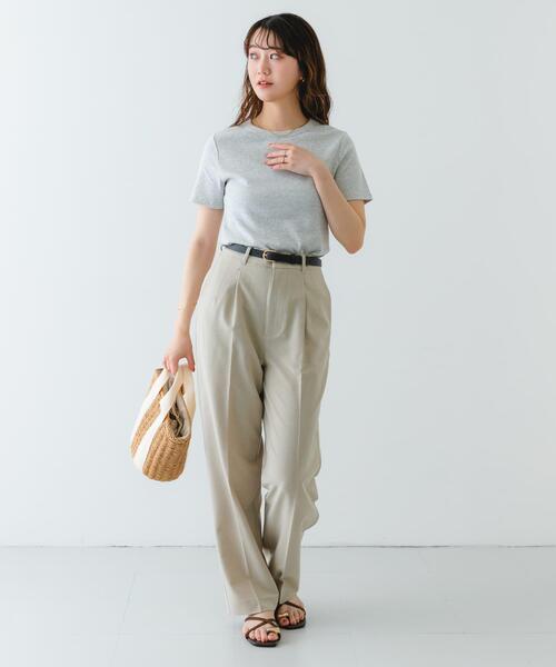 RODE SKO(ロデスコ)の「ナチュラルカゴバッグ(ハンドバッグ・レディース・グレー/ベージュ/ベージュ系その他/オフホワイト・ONE)」の6枚目の写真