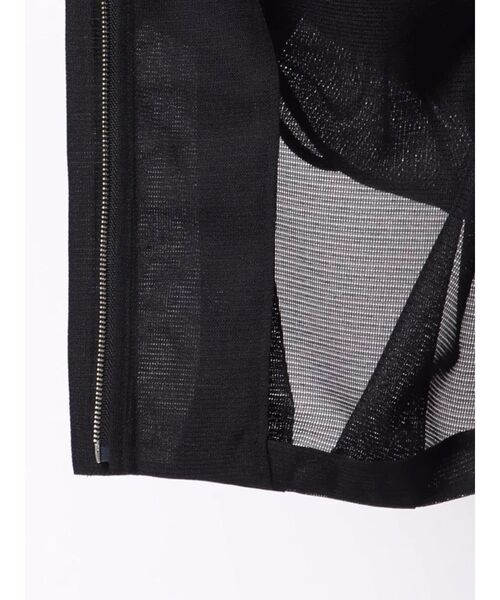 LAGUNAMOON(ラグナムーン)の「メッシュブルゾン(ブルゾン・レディース・ブラック/アイボリー・FREE)」の9枚目の写真