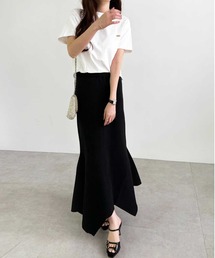 YOUING.（ユイン）の「サマーニットマーメイドスカート（スカート）」