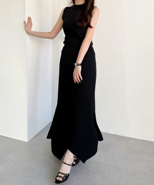 YOUING.(ユイン)の「サマーニットマーメイドスカート(スカート・レディース・ブラック・LARGE/MEDIUM)」の10枚目の写真