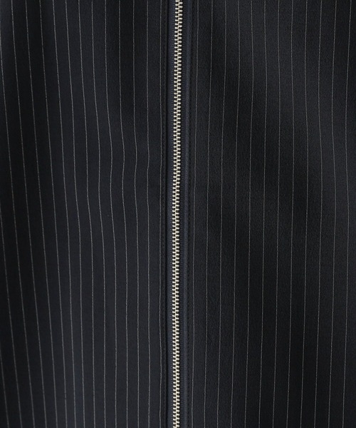 RAGEBLUE（レイジブルー）の「＜吸水速乾・イージーケア＞【Satistex Dry】リラックスジップシャツ【セットアップ対応】（シャツ/ブラウス・メンズ・グレー/ブラック/ライトグレー/ネイビー・LARGE/MEDIUM）」の9枚目の写真