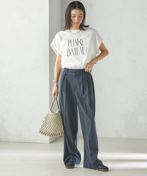 SHIPS（シップス）の「〈洗濯機可能〉プラチナ ヴェール TEE（T