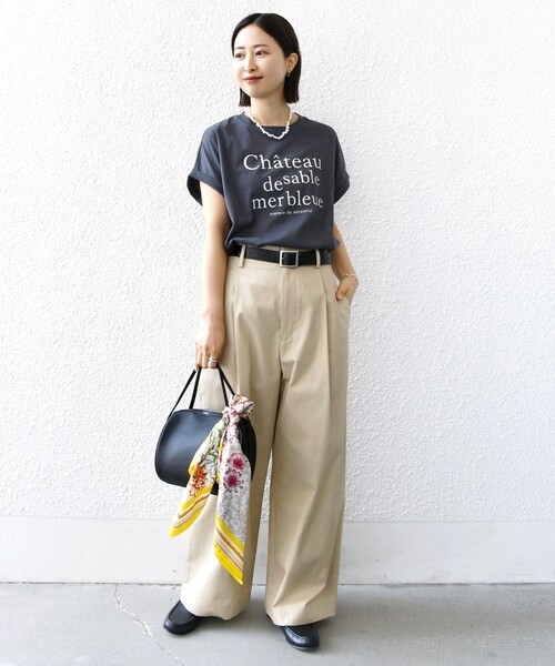 洗濯機可能〉プラチナ ヴェール TEE（Tシャツ/カットソー