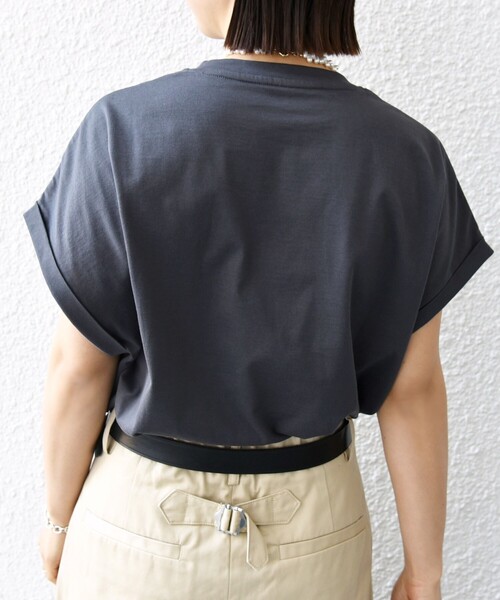 SHIPS（シップス）の「〈洗濯機可能〉プラチナ ヴェール TEE（T