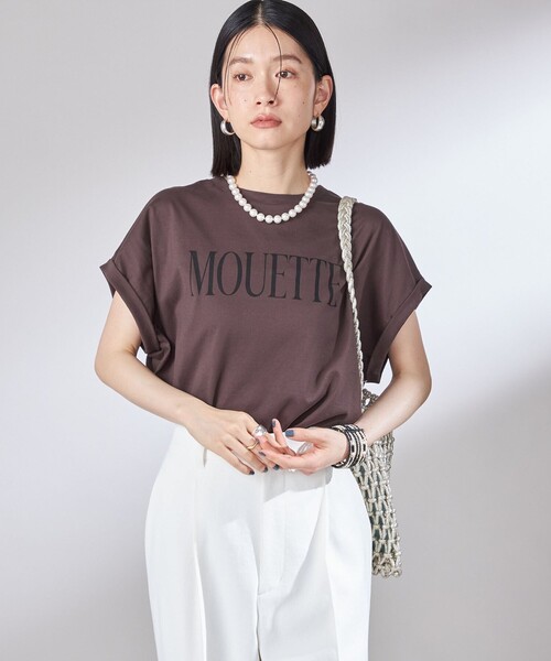SHIPS(シップス)の「〈洗濯機可能〉プラチナ ヴェール TEE(Tシャツ/カットソー・レディース・アイボリー/オフホワイト/ダークグレー/ストーン/ブラウン・ONE SIZE)」の13枚目の写真
