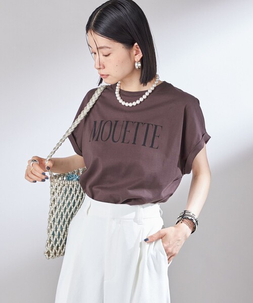 SHIPS(シップス)の「〈洗濯機可能〉プラチナ ヴェール TEE(Tシャツ/カットソー・レディース・アイボリー/オフホワイト/ダークグレー/ストーン/ブラウン・ONE SIZE)」の17枚目の写真