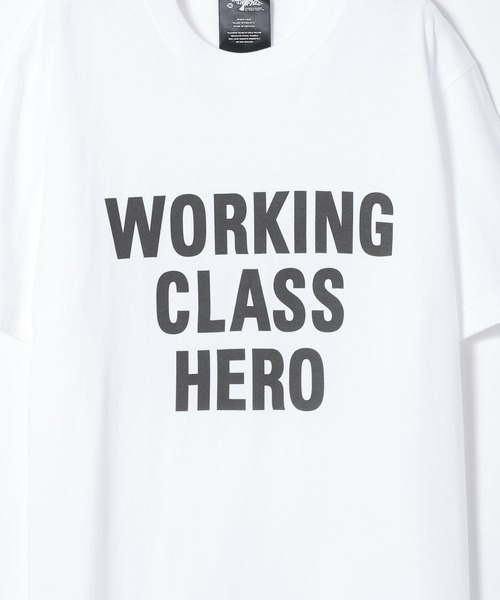 WORN FREE(ウォーンフリー)の「【 WORN FREE / ウォーンフリー 】JOHN LENON WORKING CLASS HERO S/S TEE(Tシャツ/カットソー・メンズ・ホワイト/ブラック・LARGE/MEDIUM/X-LARGE/SMALL)」の12枚目の写真