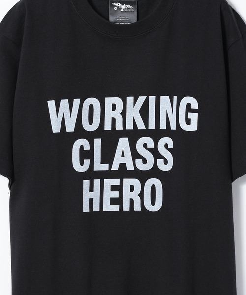 WORN FREE(ウォーンフリー)の「【 WORN FREE / ウォーンフリー 】JOHN LENON WORKING CLASS HERO S/S TEE(Tシャツ/カットソー・メンズ・ホワイト/ブラック・LARGE/MEDIUM/X-LARGE/SMALL)」の18枚目の写真