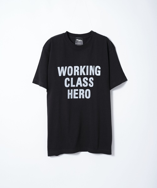 WORN FREE(ウォーンフリー)の「【 WORN FREE / ウォーンフリー 】JOHN LENON WORKING CLASS HERO S/S TEE(Tシャツ/カットソー・メンズ・ホワイト/ブラック・LARGE/MEDIUM/X-LARGE/SMALL)」の19枚目の写真