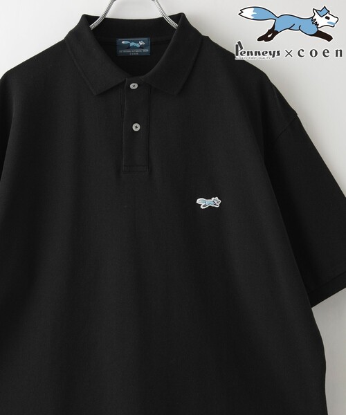 へっぽこ、ロットネスカノコ coen Penneys（ぺニーズ）別注ドライカノコボーダーポロシャツ