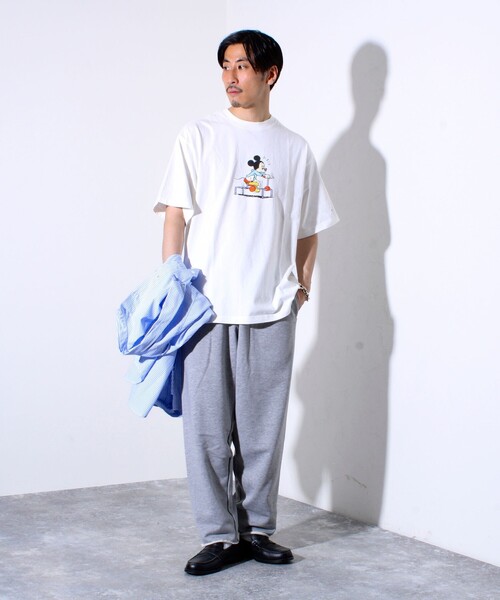 DISCUS ATHLETIC（ディスカス　アスレチック）の「【MICKEY×DISCUS ATHLETIC】コラボ プリント 半袖 クルーネックTシャツ（Tシャツ/カットソー・メンズ・ブラック系その他/ホワイト系その他2/ホワイト系その他3/ホワイト系その他4/ブラック系その他2/ブラック系その他3・M/L）」の8枚目の写真