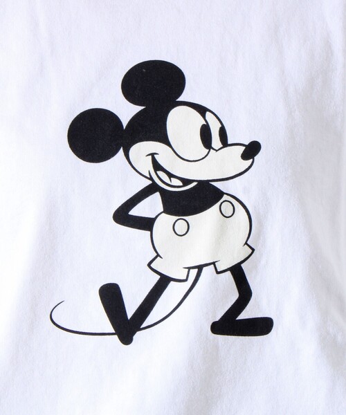 DISCUS ATHLETIC（ディスカス　アスレチック）の「【MICKEY×DISCUS ATHLETIC】コラボ プリント 半袖 クルーネックTシャツ（Tシャツ/カットソー・メンズ・ブラック系その他/ホワイト系その他2/ホワイト系その他3/ホワイト系その他4/ブラック系その他2/ブラック系その他3・M/L）」の18枚目の写真