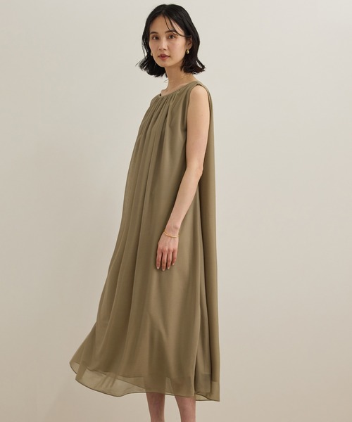★セール★LOHEN ローヘン　ローウエストギャザーワンピース ☆セール☆LOHEN ローヘン ローウエストギャザーワンピース