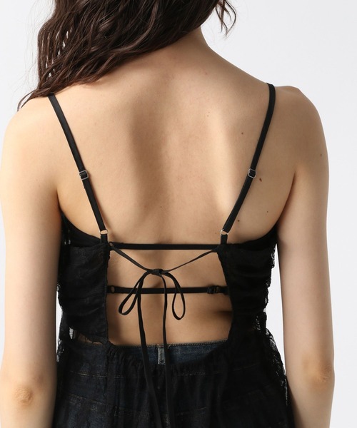 FOREVER 21（フォーエバー トゥエンティーワン）の「【2025SS】レースシャーリングチュニック（チュニック・レディース・ブラック/ナチュラル・FREE）」の14枚目の写真