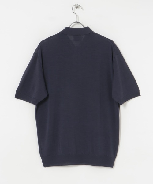 驚きの価格 セール】new basic ウールシルクニットポロ（ポロシャツ トップス