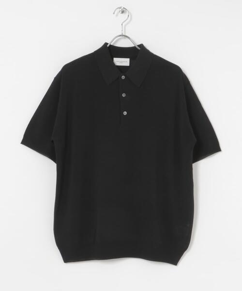 セール】new basic ウールシルクニットポロ（ポロシャツ）｜URBAN