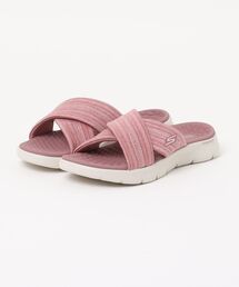 SKECHERS スケッチャーズ GO WALK FLEX SANDAL-IMPRESSED【超軽量】レディースサンダル(ゴーウォークフレックスサンダルインプレスド) 141420