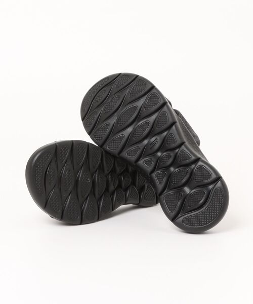 SKECHERS（スケッチャーズ）の「SKECHERS スケッチャーズ GO WALK FLEX SANDAL-IMPRESSED【超軽量】レディースサンダル(ゴーウォークフレックスサンダルインプレスド) 141420（サンダル・レディース・ブラック系その他/パープル・25.0cm/24.0cm/23.0cm/22.0cm）」の4枚目の写真