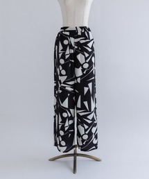 EN NEUME | Linen-Like Geometric Easy Pants(その他パンツ)