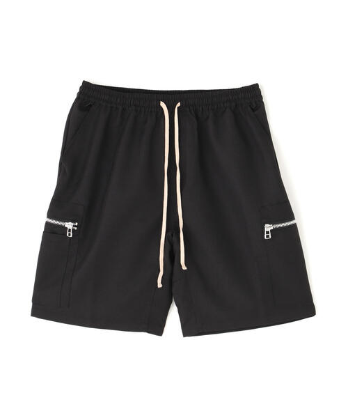 DANKE SCHON(ダンケシェーン)の「【WEB&DEPOT限定】DankeSchon/ダンケシェーン/PTWILL FLAPCARGO SHORTS(カーゴパンツ・レディース・ブラック・L/M)」の3枚目の写真