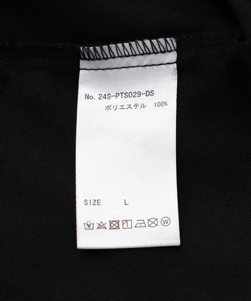 DANKE SCHON(ダンケシェーン)の「【WEB&DEPOT限定】DankeSchon/ダンケシェーン/PTWILL FLAPCARGO SHORTS(カーゴパンツ・レディース・ブラック・L/M)」の9枚目の写真