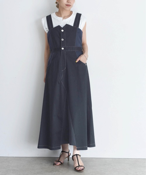 美品 エイミーロウ 2WAY ジャンパースカート 38 黒 94097884b_b_55_500.jpg