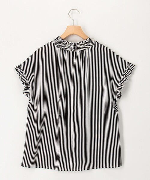 MICO COULIER（ミコクリエ）の「ジョーゼットストライプブラウス（シャツ/ブラウス・レディース・ブルー系その他/ホワイト系その他・38）」の21枚目の写真