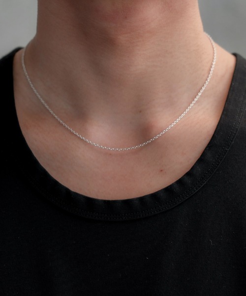 ネックレスシルバー TRIDEA JEWELRY（トライディアジュエリー） シルバー ネックレス 喜平