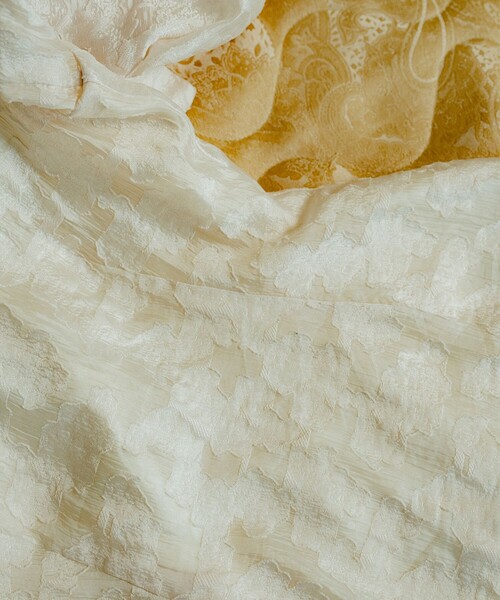 Demi-Luxe BEAMS（デミルクス ビームス）の「BEAMS SALON / パフブーケ ドレス【セレモニー・オケージョン】（ワンピース・レディース・ブラック/ネイビー/オフホワイト/ホワイト系その他7/ブルー系その他3・38/36）」の8枚目の写真