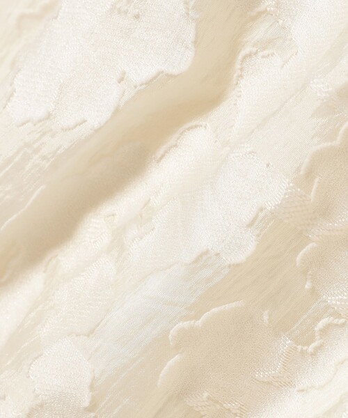 Demi-Luxe BEAMS（デミルクス ビームス）の「BEAMS SALON / パフブーケ ドレス【セレモニー・オケージョン】（ワンピース・レディース・ブラック/ネイビー/オフホワイト/ホワイト系その他7/ブルー系その他3・38/36）」の14枚目の写真