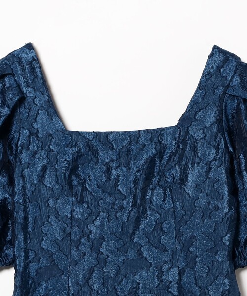 Demi-Luxe BEAMS（デミルクス ビームス）の「BEAMS SALON / パフブーケ ドレス【セレモニー・オケージョン】（ワンピース・レディース・ブラック/ネイビー/オフホワイト/ホワイト系その他7/ブルー系その他3・38/36）」の19枚目の写真