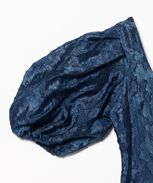 Demi-Luxe BEAMS（デミルクス ビームス）の「BEAMS SALON / パフブーケ ドレス【セレモニー・オケージョン】（ワンピース・レディース・ブラック/ネイビー/オフホワイト/ホワイト系その他7/ブルー系その他3・38/36）」の18枚目の写真